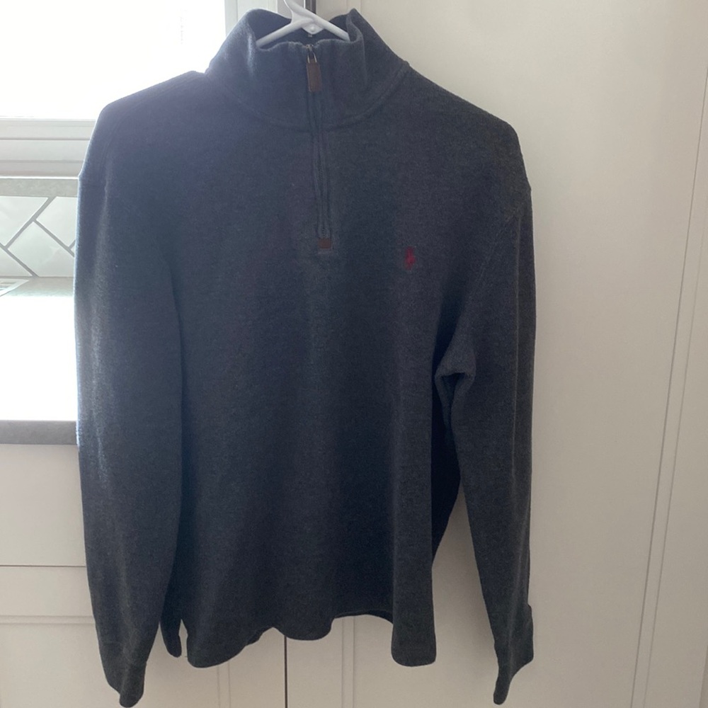 Polo Ralph Lauren Quarterzip, Men’s Medium, durable and high quality